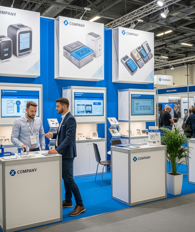 Make a lasting impression at trade shows with premium-quality, customized exhibition displays.