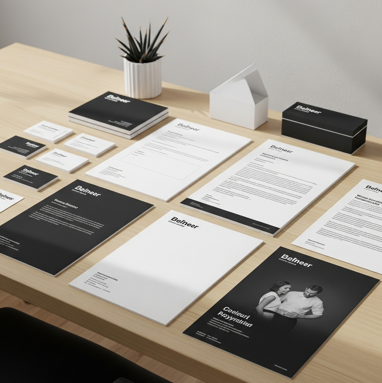 Elevate your business communication with professionally designed documents, cards, and flyers.