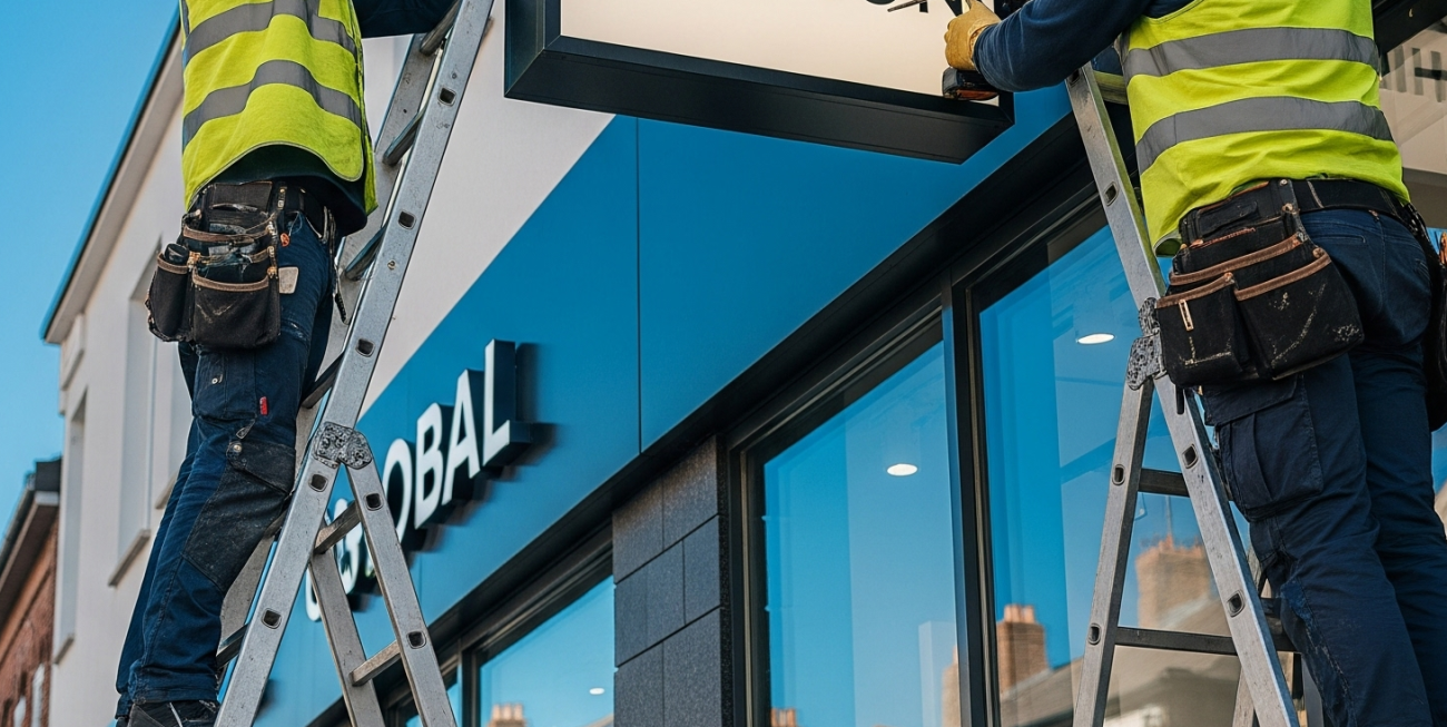 Make your signs stand out with our professional installation service