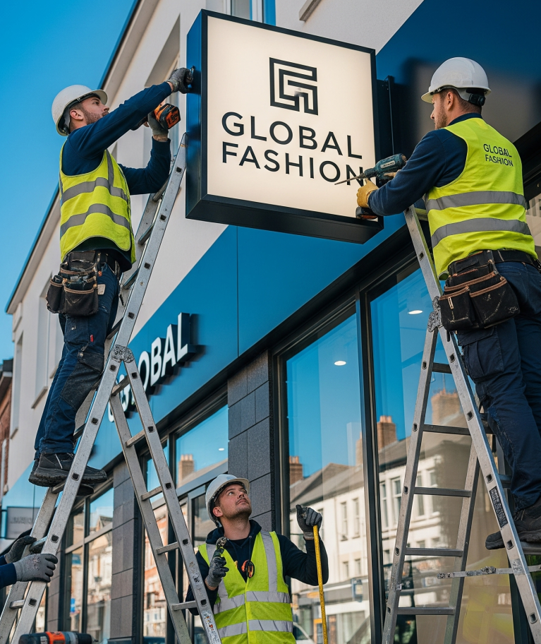 Make your signs stand out with our professional installation service