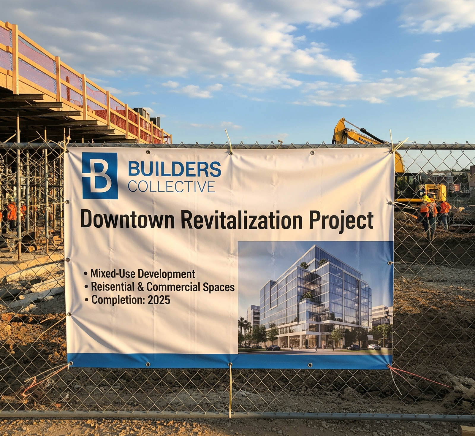 Promote your business, events, or special offers with bold, eye-catching banners designed to stand out.